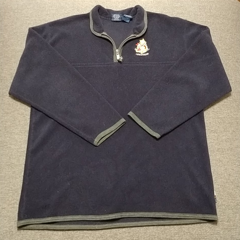 Navy Disney Pooh Friendship Pullover Large